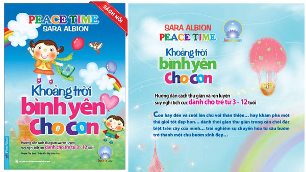 Sách Khoảng trời bình yên cho con