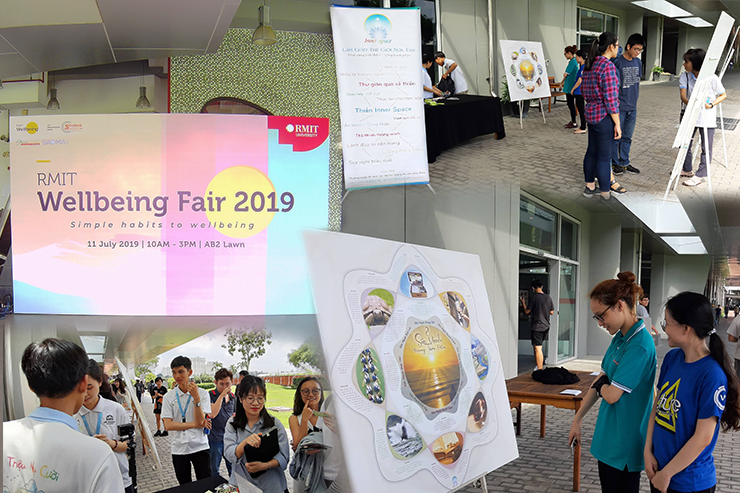 inner space tai su kien wellbeing fair 2019 RMIT nam sai gon